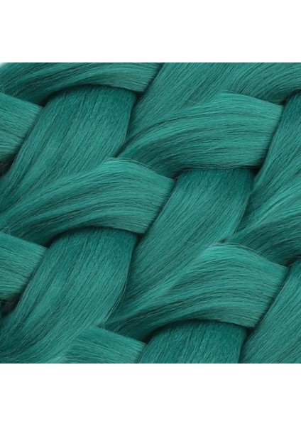 Sentetik Örgülük Saç 100 gr - Koyu Yeşil modelleri