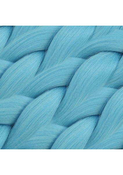 Sentetik Örgülük Saç 100 gr - Bebek Mavisi modelleri