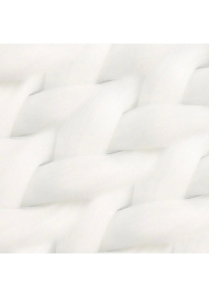 Sentetik Örgülük Saç 100 gr - Beyaz modelleri