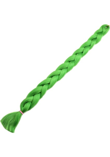 Sentetik Örgülük Saç 100 gr - Yeşil fiyatları