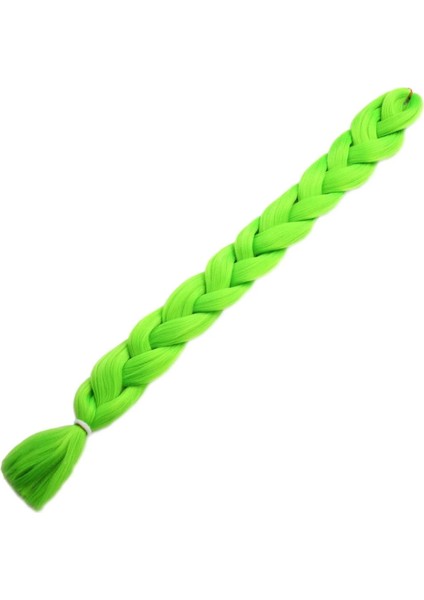 Sentetik Örgülük Saç 100 gr - Neon Yeşil fiyatları
