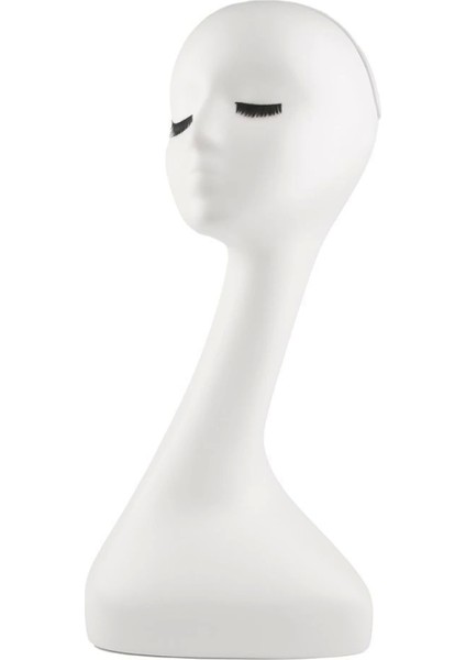 Peruk Mankeni - Beyaz - 50 cm