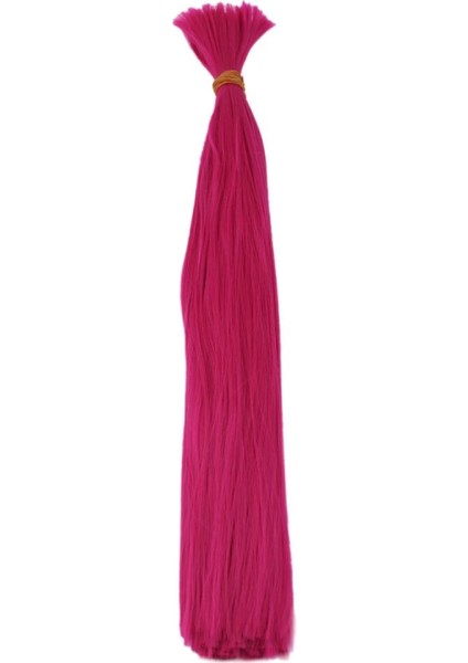 Koyu Fuşya Renkli Sentetik Boğum Saç - 1kg fiyatları