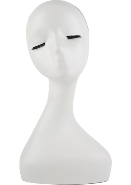 Peruk Mankeni - Beyaz - 45 cm