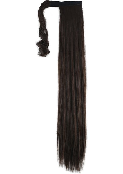 Bağlamalı Düz At Kuyruğu - Açık Kahve fiyatları