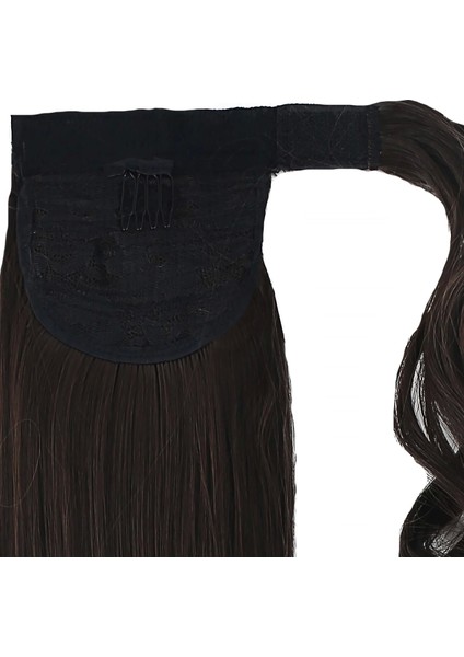 Bağlamalı Düz At Kuyruğu - Açık Kahve fırsatları