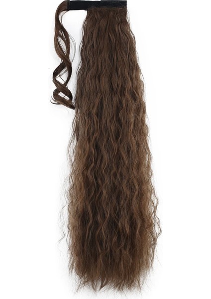 Bağlamalı Kabarık Dalgalı At Kuyruğu - Kumral fiyatları