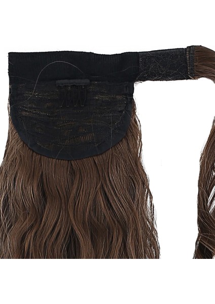 Bağlamalı Kabarık Dalgalı At Kuyruğu - Kumral fırsatları