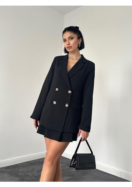 Blazer Ceket - Siyah