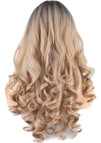 Dalgalı Perçemli Uzun Fiber Sentetik Peruk - Siyah - Balköpüğü Ombreli fırsatları