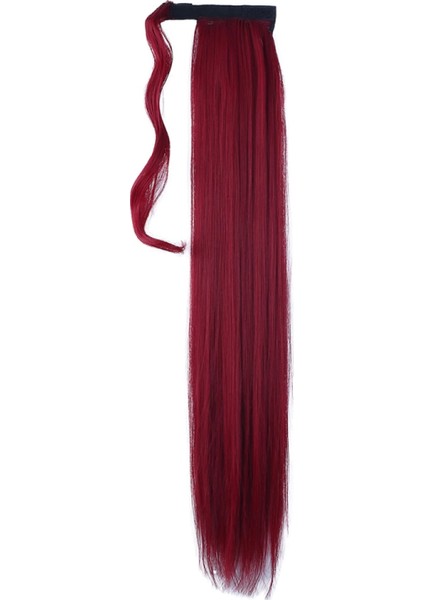 Bağlamalı Düz At Kuyruğu - Kızıl fiyatları