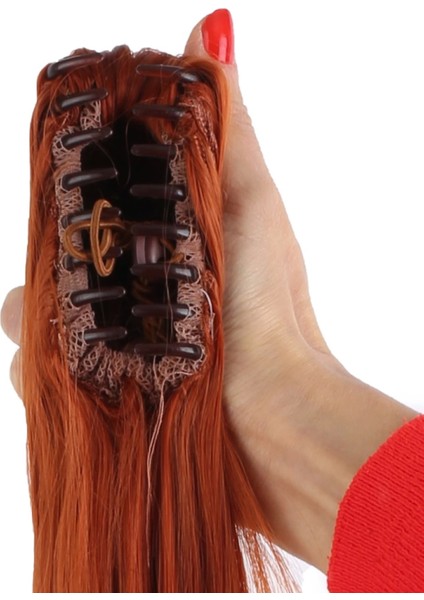 Tokalı Düz At Kuyruğu - Bakır fırsatları