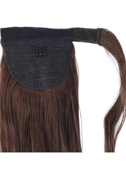 Bağlamalı Dalgalı At Kuyruğu - Kahve Karamel fırsatları