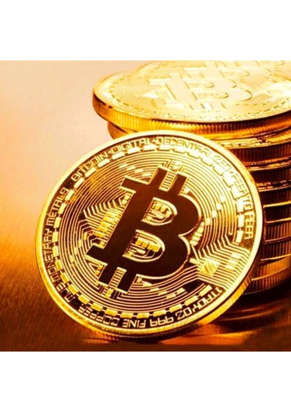 Bitcoin Madeni Hatıra Parası Madeni Bitcoin Hediye Sikke Para (5060) fırsatları