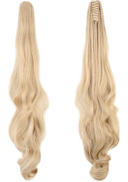 Tokalı Dalgalı At Kuyruğu - Kumral Beyaz Platin Röfleli