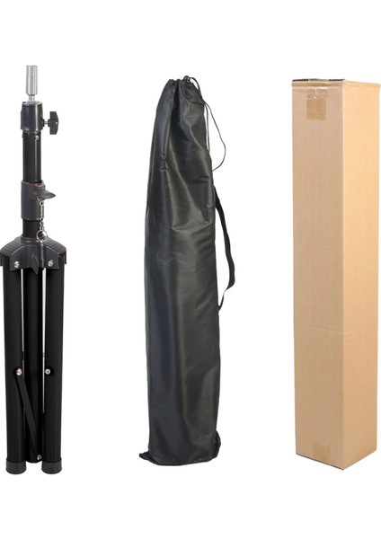 Kuaför Eğitim Mankeni İçin Metal Tripod - Siyah - Taşıma Çantası indirimleri