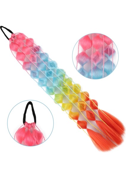 Balon Örgülü Lastikli At Kuyruğu - ACM16