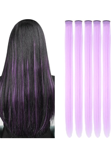 Renkli Sentetik Çıt Çıt - 5 Adet - D32