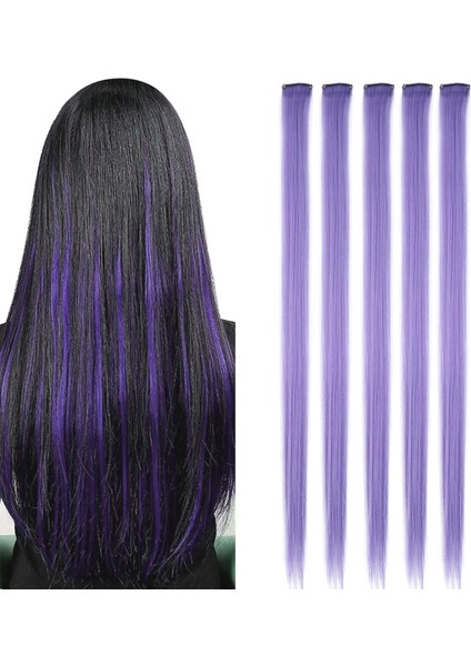 Renkli Sentetik Çıt Çıt - 5 Adet - D14