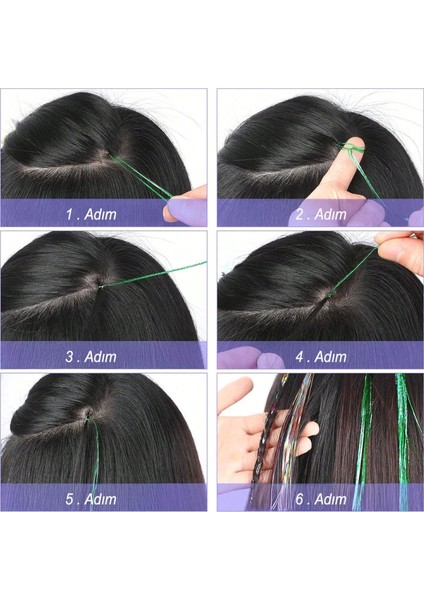 Hair Tinsel Saç Simi - HT18 modelleri