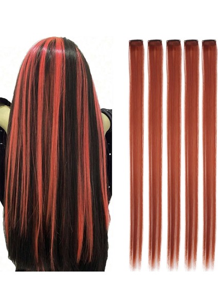 Renkli Sentetik Çıt Çıt - 5 Adet - D26