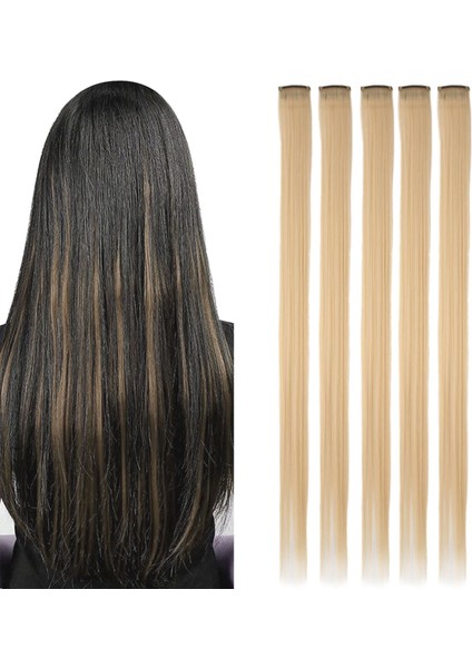 Renkli Sentetik Çıt Çıt - 5 Adet - D33