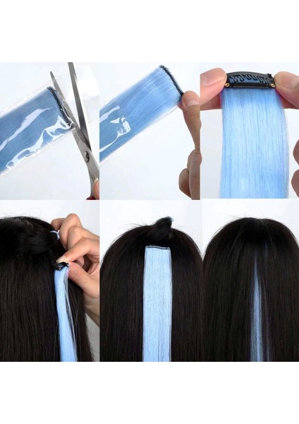 Renkli Sentetik Çıt Çıt - 5 Adet - D33 modelleri