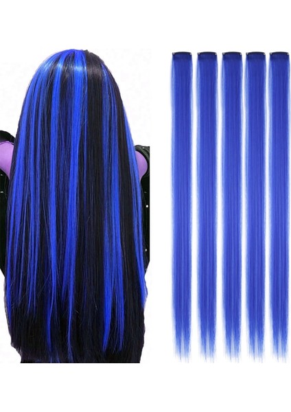 Renkli Sentetik Çıt Çıt - 5 Adet - D19