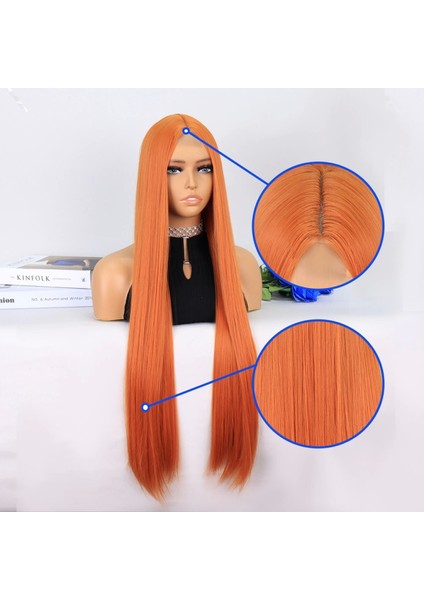 Bakır Ekstra Uzun Tül Peruk fırsatları