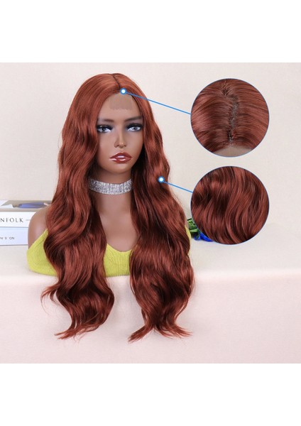 Koyu Bakır Tül Peruk fırsatları