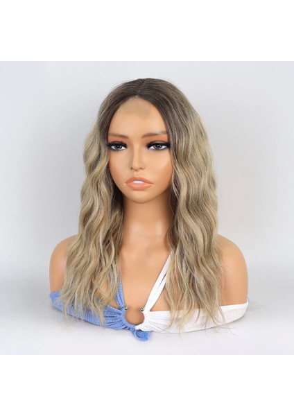 Kumral / Balköpüğü Ombre ve Röfleli Küt Tül Peruk modelleri