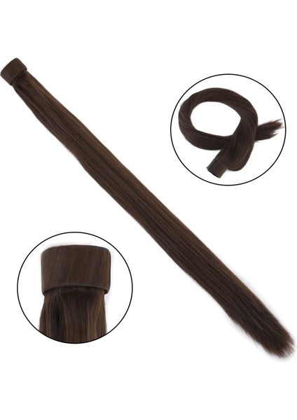 Fiber Sentetik Sihirli At Kuyruğu - Orta Kumral