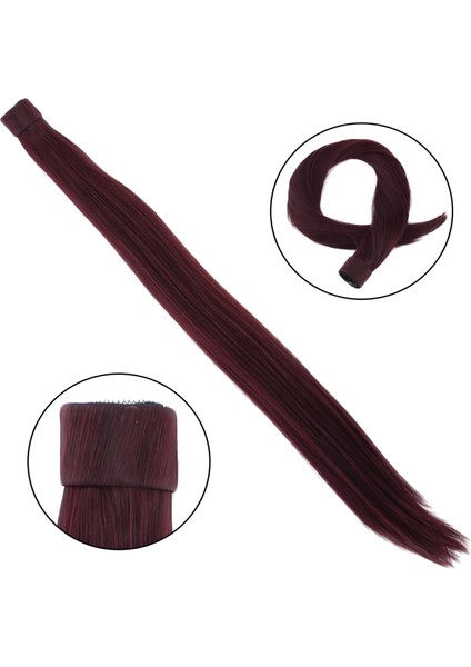 Fiber Sentetik Sihirli At Kuyruğu - Kızıl Kahve