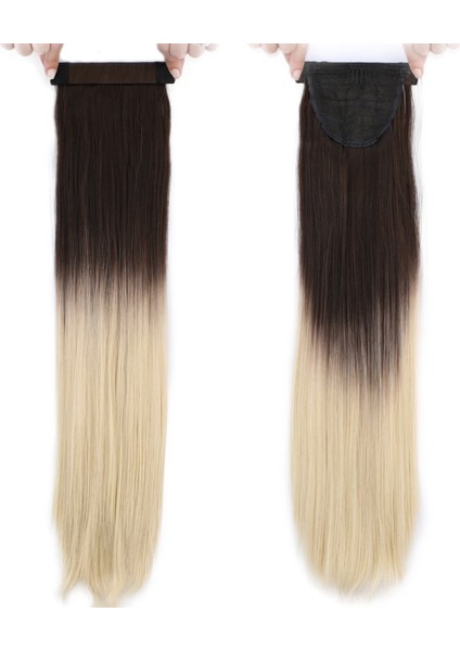 Fiber Sentetik Sihirli At Kuyruğu - Kumral / Platin Ombreli fiyatları