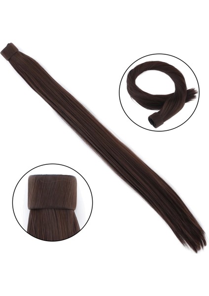 Fiber Sentetik Sihirli At Kuyruğu - Orta Kahverengi