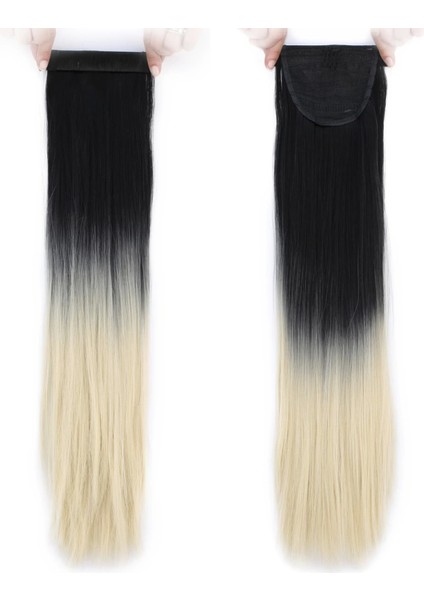 Fiber Sentetik Sihirli At Kuyruğu - Siyah / Platin Ombreli fiyatları