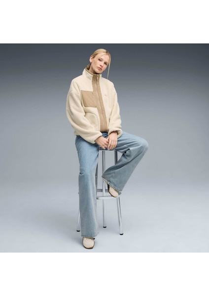 Kadın Çift Taraflı Sherpa Ceket fiyatları