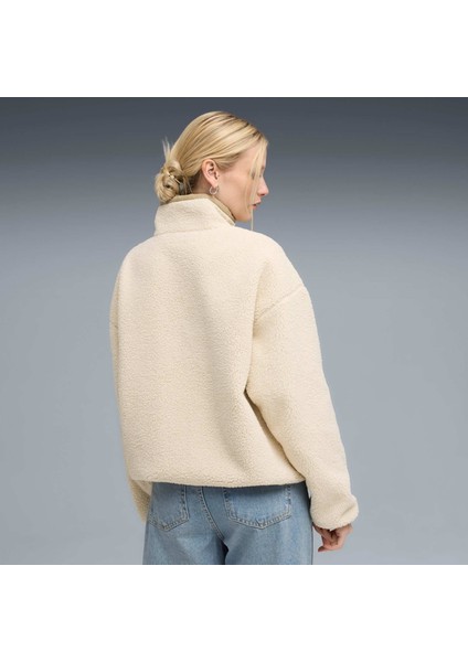 Kadın Çift Taraflı Sherpa Ceket modelleri