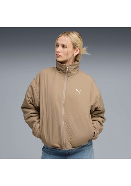 Kadın Çift Taraflı Sherpa Ceket indirimleri