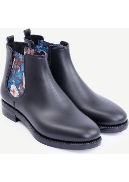 Çiçek Baskılı Lastikli Yağmur Botu fırsatları