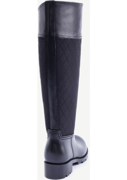 Kapitone Detaylı Yağmur Çizmesi modelleri