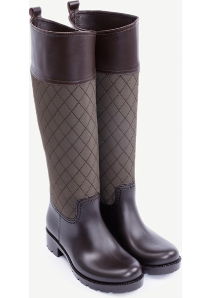 Kapitone Detaylı Yağmur Çizmesi fırsatları