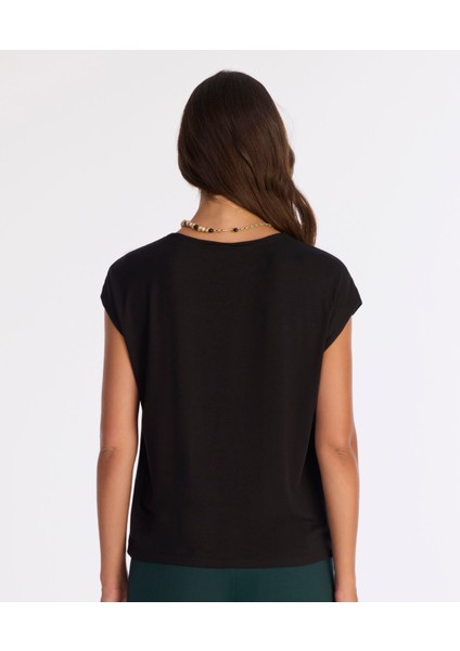 Regular Bisiklet Yaka Kısa Kol Bluz modelleri