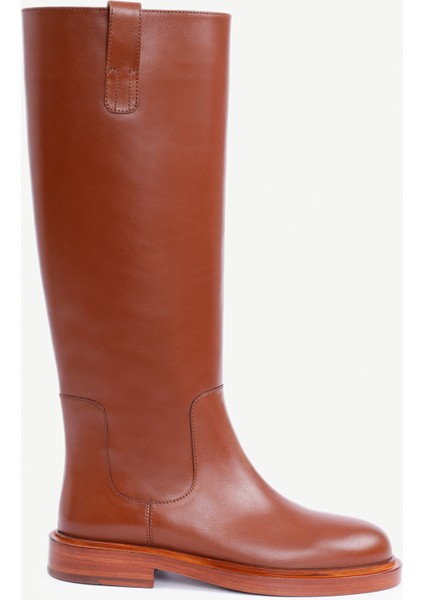 Deri Binici Çizmesi