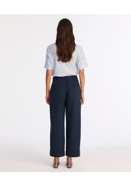Düz Yüksek Bel Pantolon indirimleri
