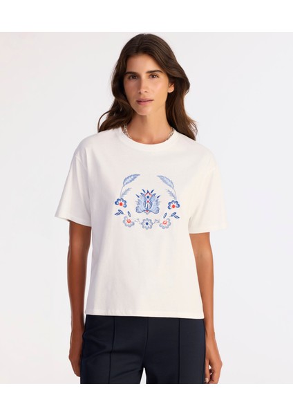 Regular Bisiklet Yaka Kısa Kol T-Shirt