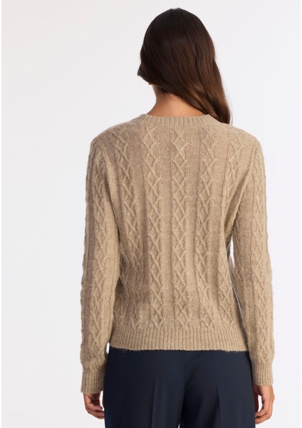 Regular Bisiklet Yaka Uzun Kol Kazak fırsatları