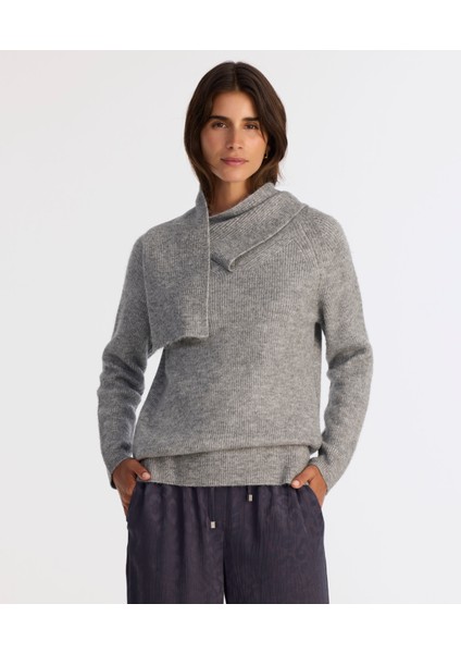 Regular Şal Yaka Uzun Kol Kazak modelleri