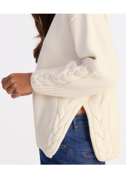 Regular Bisiklet Yaka Uzun Kol Kazak modelleri