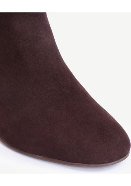 Metal Ökçeli Deri Topuklu Bot fiyatları